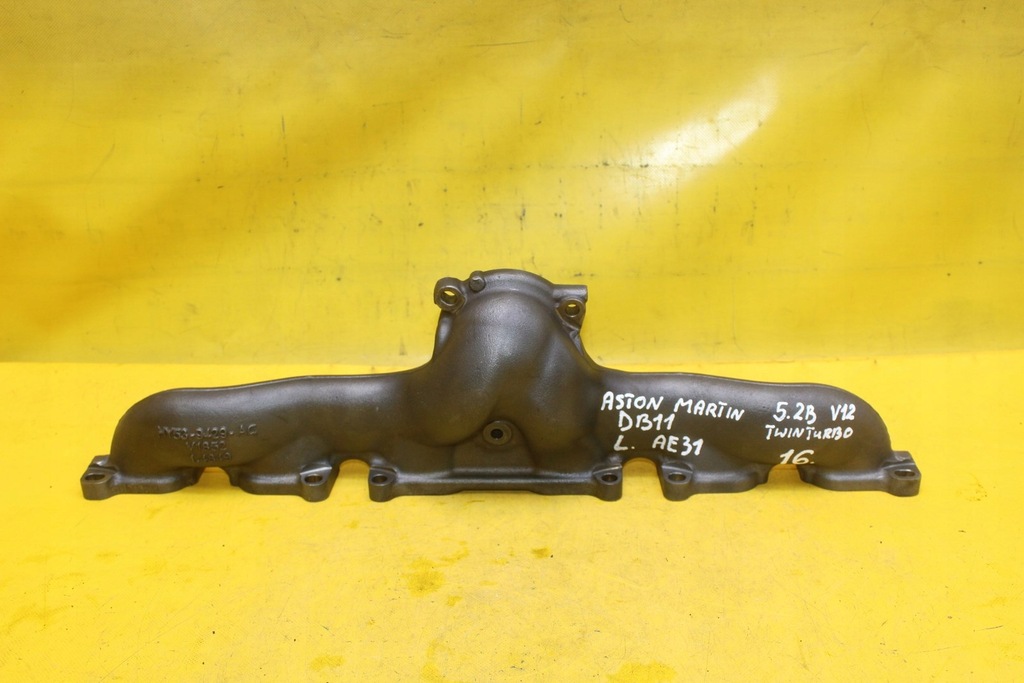 фото №9, Коллектор выпускной aston martin 5.2 b v12 twin turbo db11 hy53-9429-ac
