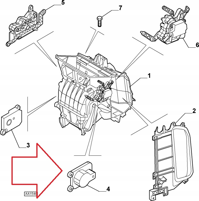 фото №9, Моторчик отопителя активатор fiat croma 2 2005-10 77363718 09180203