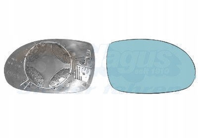 фото №1, Van wezel 0961838 стекло зеркало, зеркало наружное