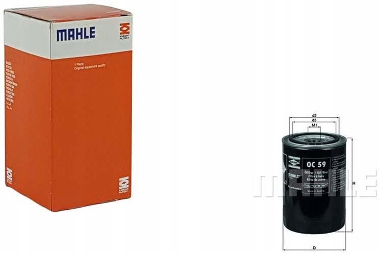 Фільтр оливи knecht oc59 Оригінал