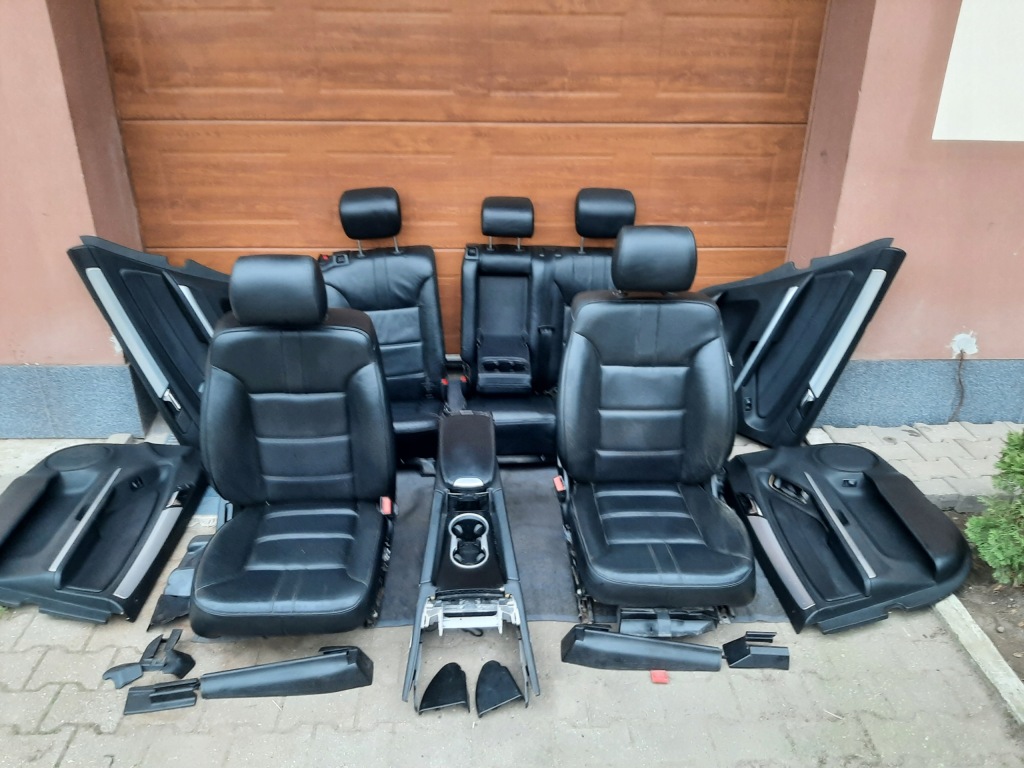 фото №1, Mercedes ml w164 сиденья заднее сиденье обшивки обивка комплект