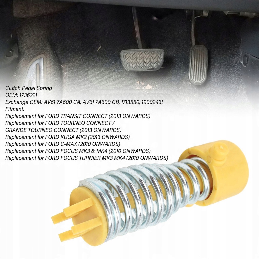 фото №10, Пружина педали сцепления управление сцеплением