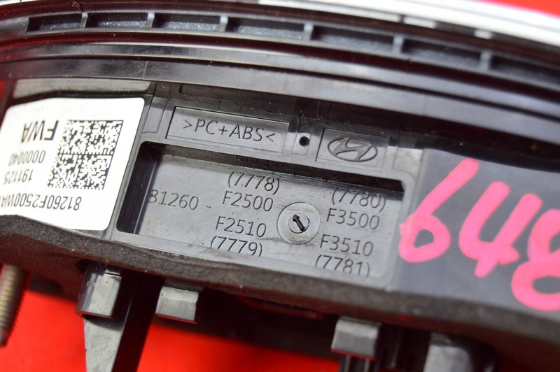 фото №8, Ручка кришки задня задній емблема 81260f2500 hyundai elantra vi sedan 19-20