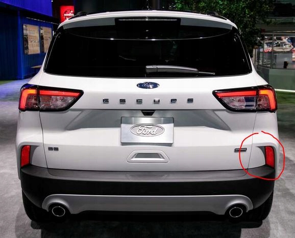 фото №3, Відбивач правий задня ford escape 2020-