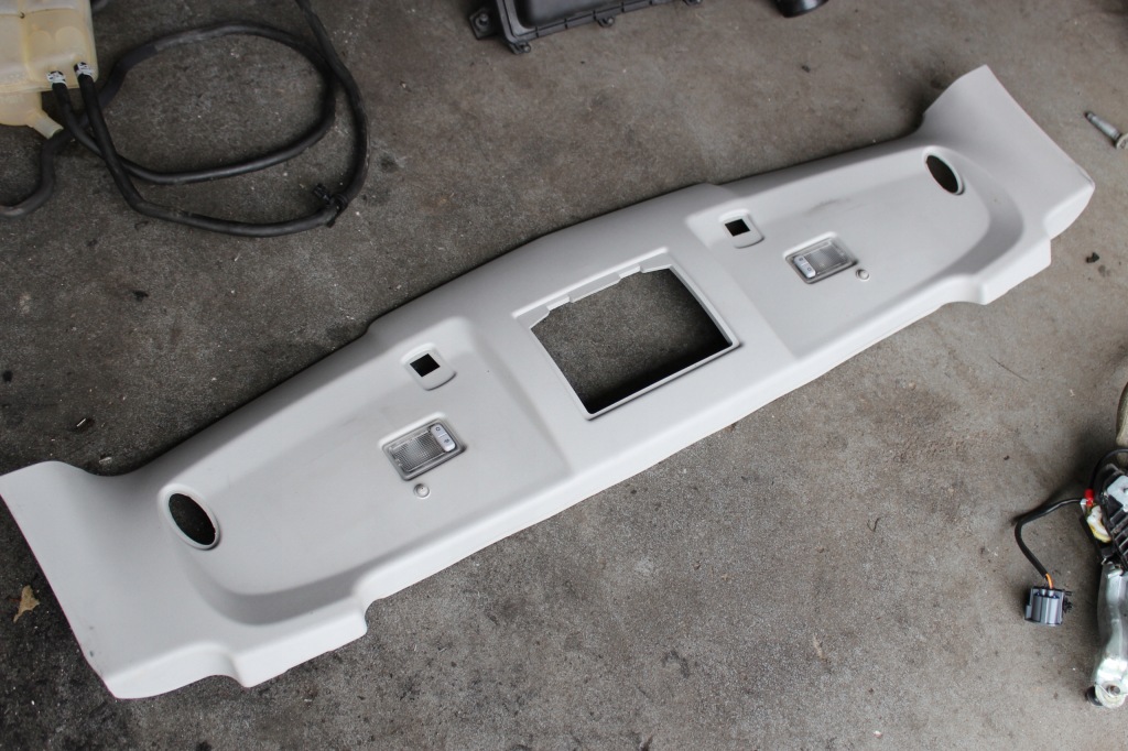 Купить Ford focus mk2 рестайлинг  кабриолет  накладка потолка крыша