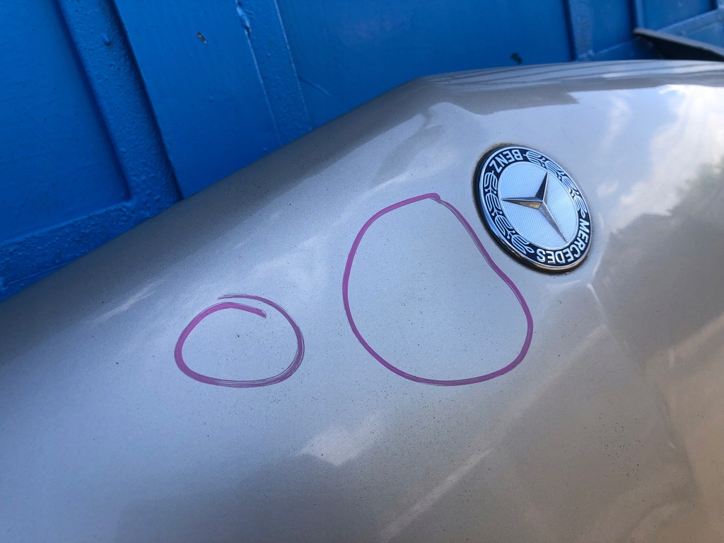 фото №11, Mercedes w251 long 05- капот кришка двигуна 693