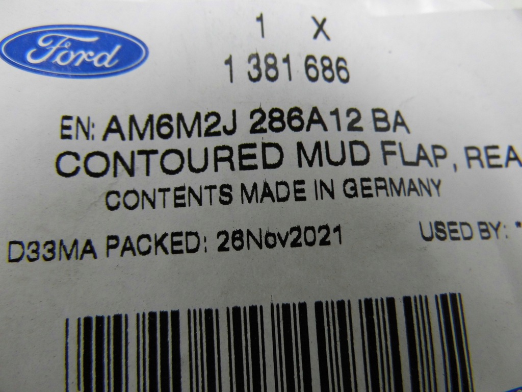 фото №3, Бризковики задня ford galaxy mk3