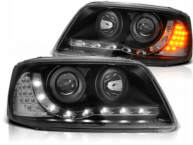 Купить Фонари vw t5 transporter bus 03-09r daylight led + двигатели reg. бесплатно!