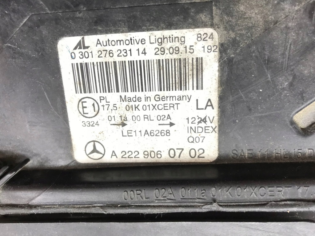фото №15, Mercedes s-klasa w222 лампа ліва full led ils a2229060702