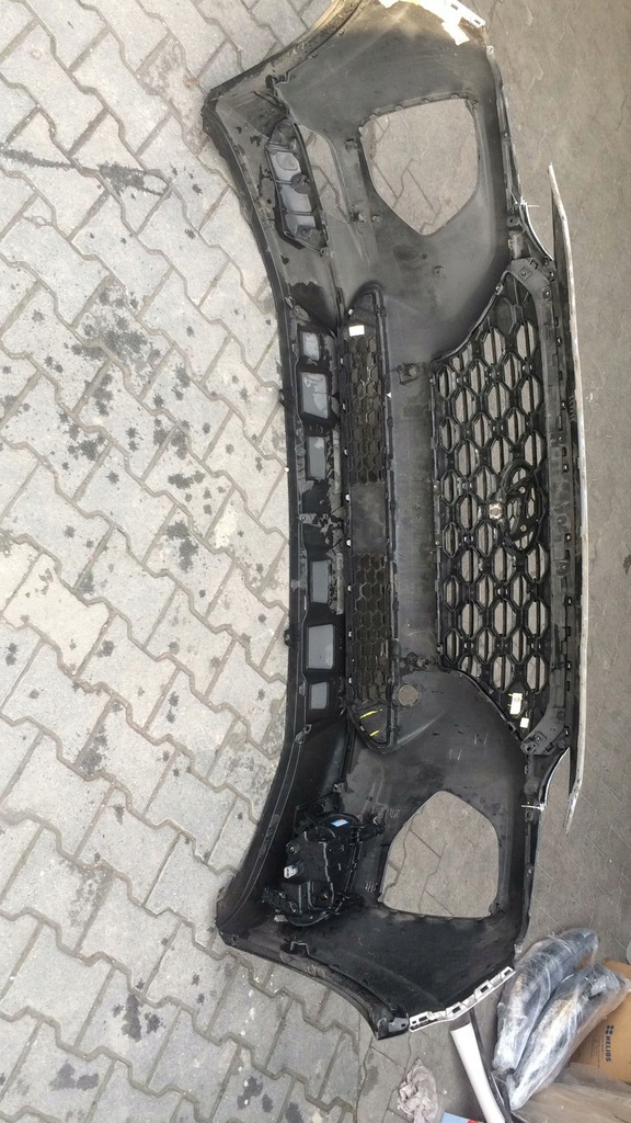 фото №6, Hyundai santa fe 2019- бампер перед передний