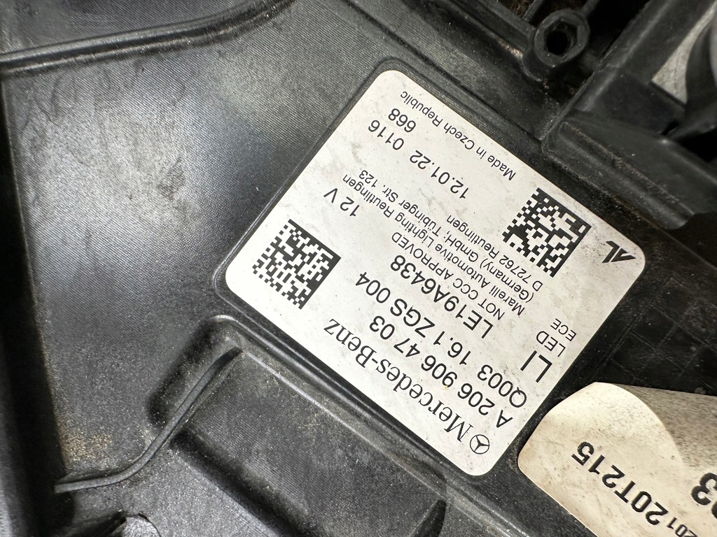 фото №15, Левый full led digital mercedes c klasa 206 a2069064703