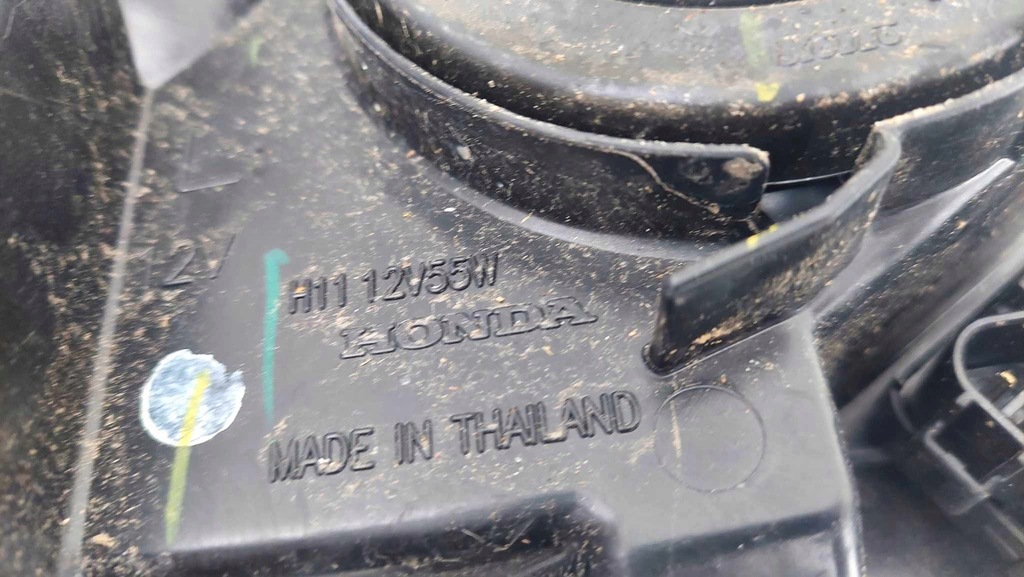 фото №9, Honda civic x лампа левая перед передняя обычная + led 1403