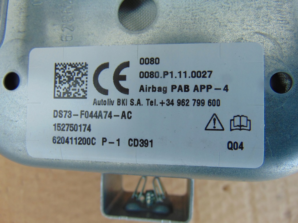 фото №15, Подушка пассажира подушка безопасности ford mondeo mk5