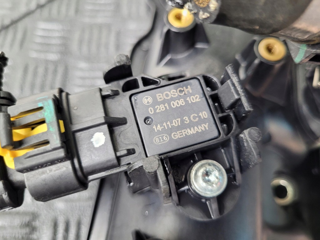 фото №8, Коллектор всасывающий 55261565 0281006102 jeep cherokee v kl 2.2 crd lau61