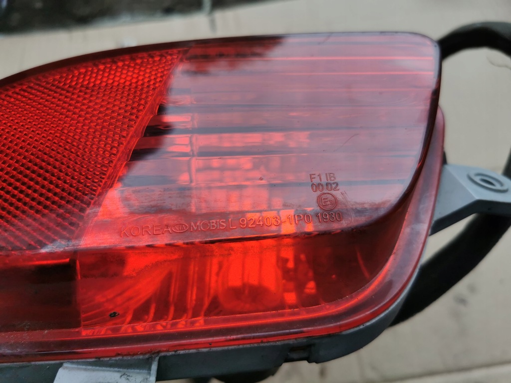 фото №7, Kia venga лампа свет противотуманные фонари задняя