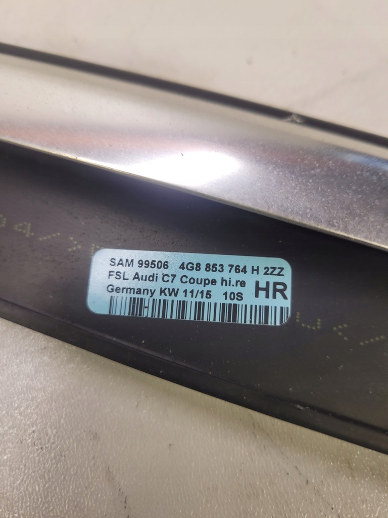 фото №6, Молдинг хром двері правий задня audi a7 4g8853764h