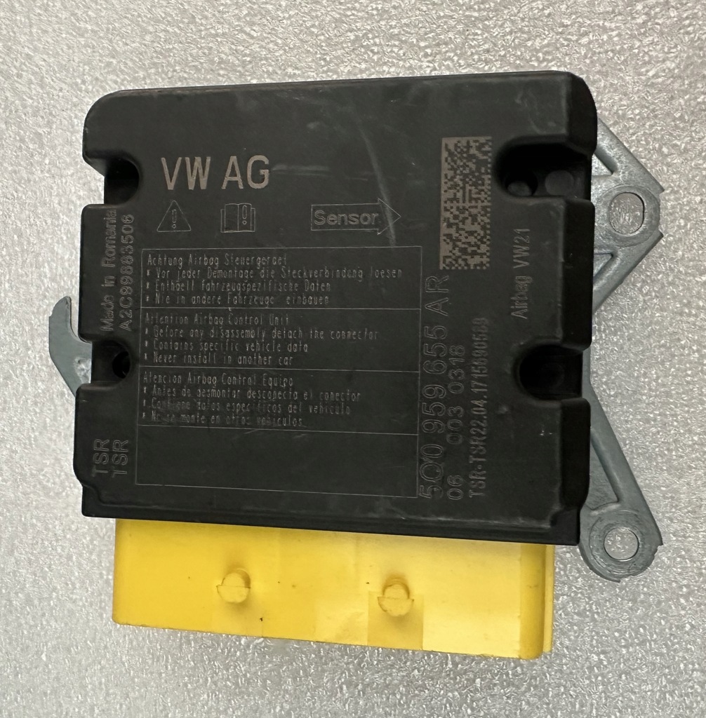 фото №1, Модуль датчик подушка безпеки vw 5q0959655ar