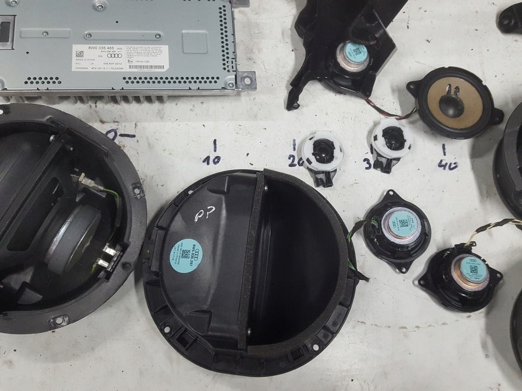 фото №9, Audi s5 8w a5 динамики усилитель bang olufsen 5d