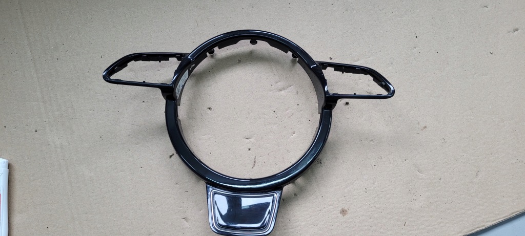 фото №1, A6 c7 4g рамка повітропровід захист czarna sline 4h0919689b a7 4g