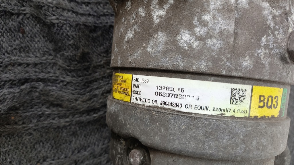 фото №4, Компрессор кондиционера opel signum 07r 1.9td hb