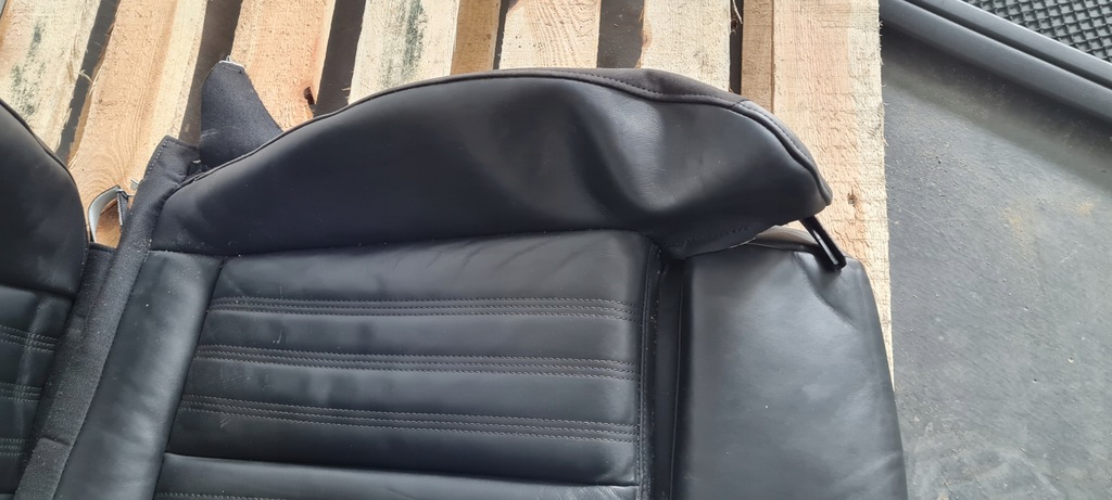 фото №11, A6 c7 4g сидіння мат сидіння права правий перед sline шкіра czarna a7 4g