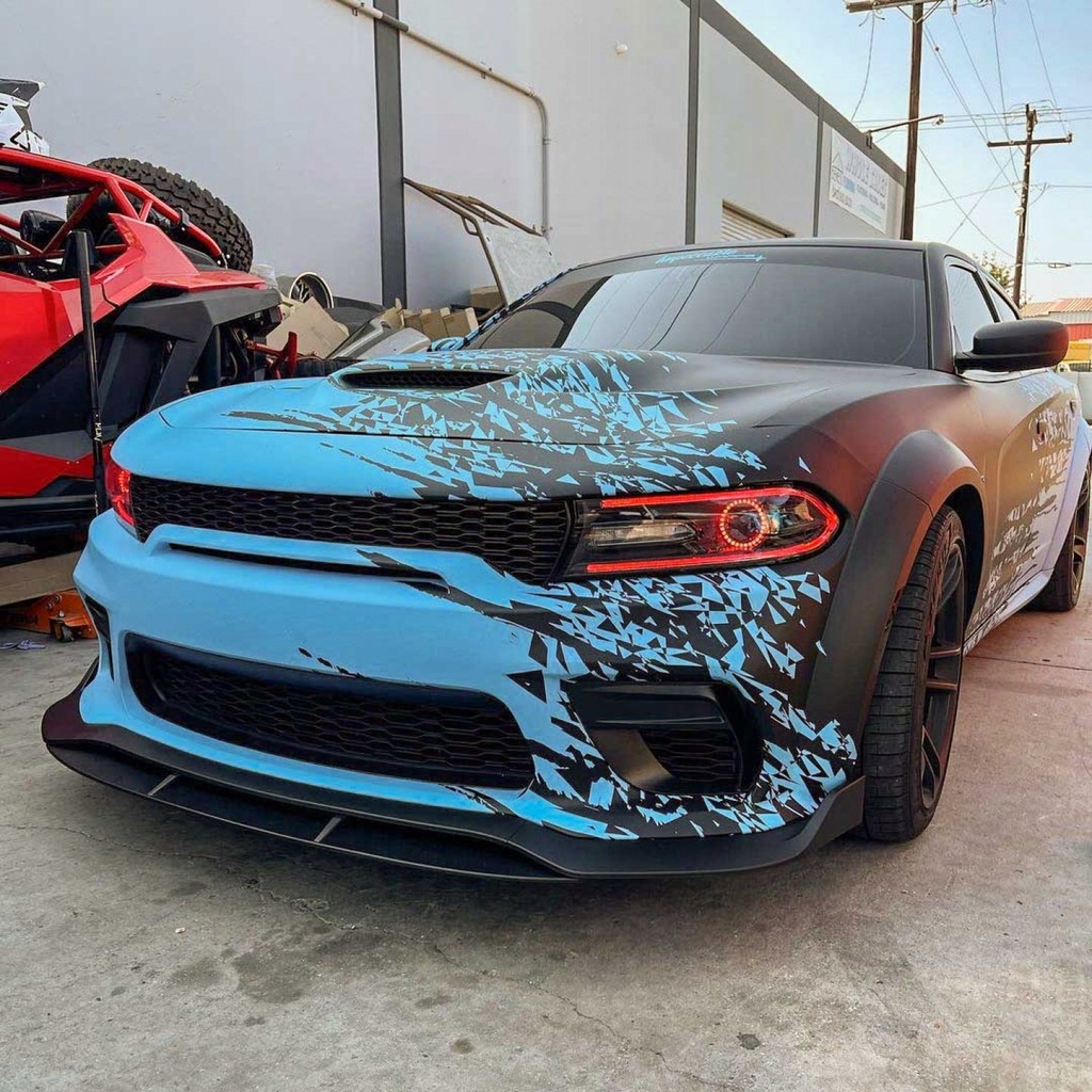 фото №7, Накладка бампера блиск charger 2020-22 широкий кузов