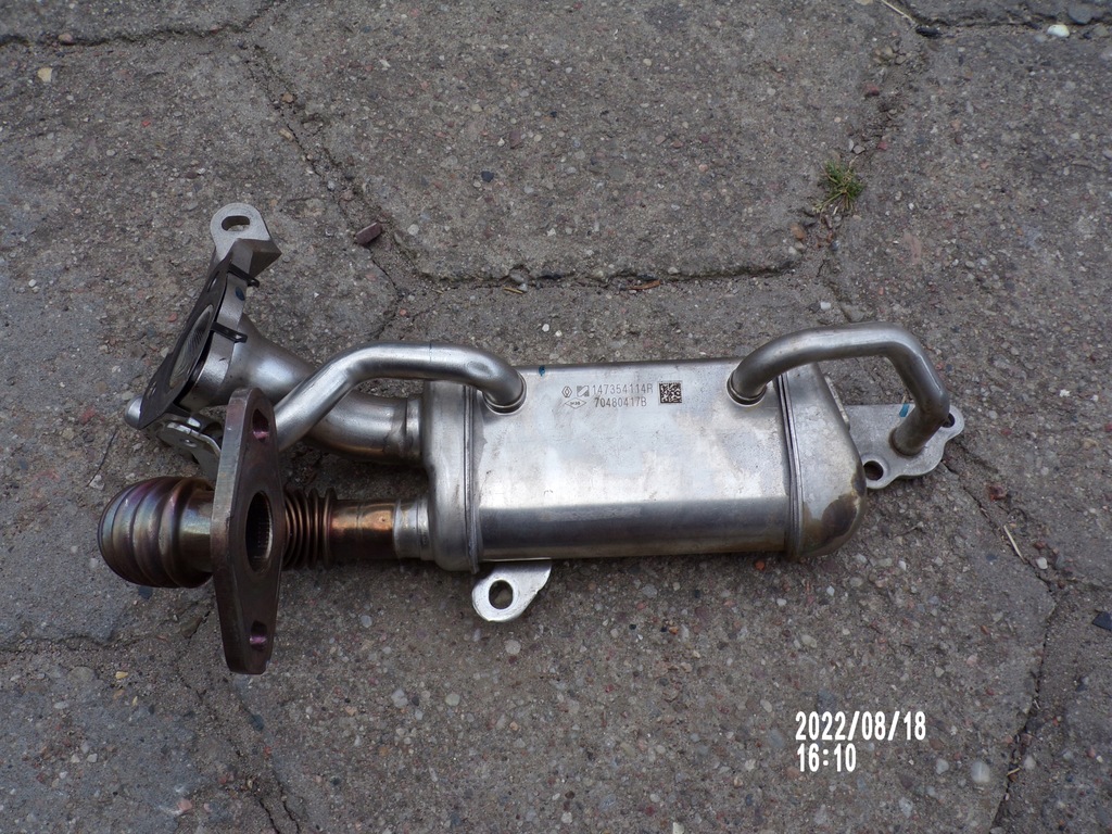 фото №1, Радіатор вихлопних газів egr dacia renault 147354114r
