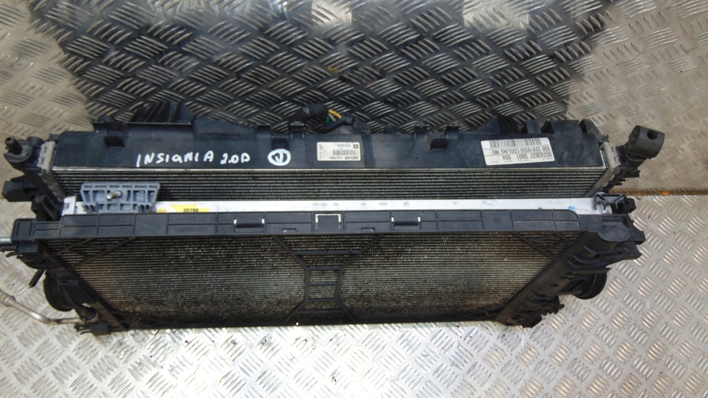 фото №7, Pas передний радиатор комплект opel insignia a 2.0d