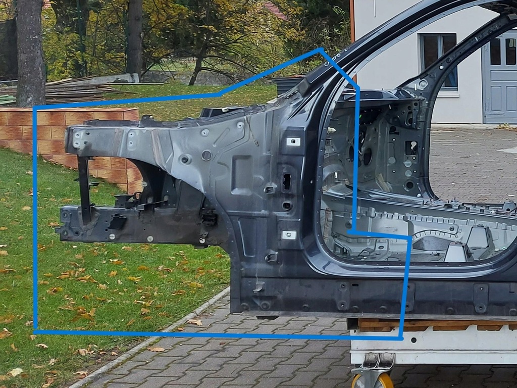 фото №1, Bmw g05 x5 3.0d 2019r четверть лонжерон левый перед