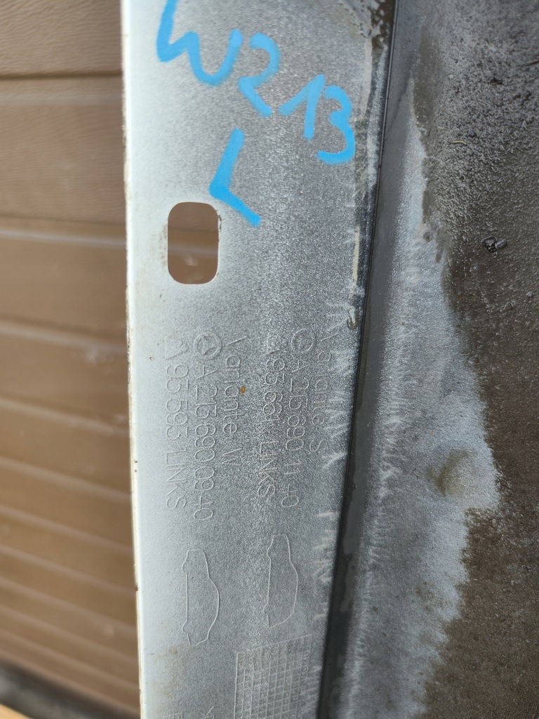 фото №9, Молдинг порог левая mercedes w213 a2136900940