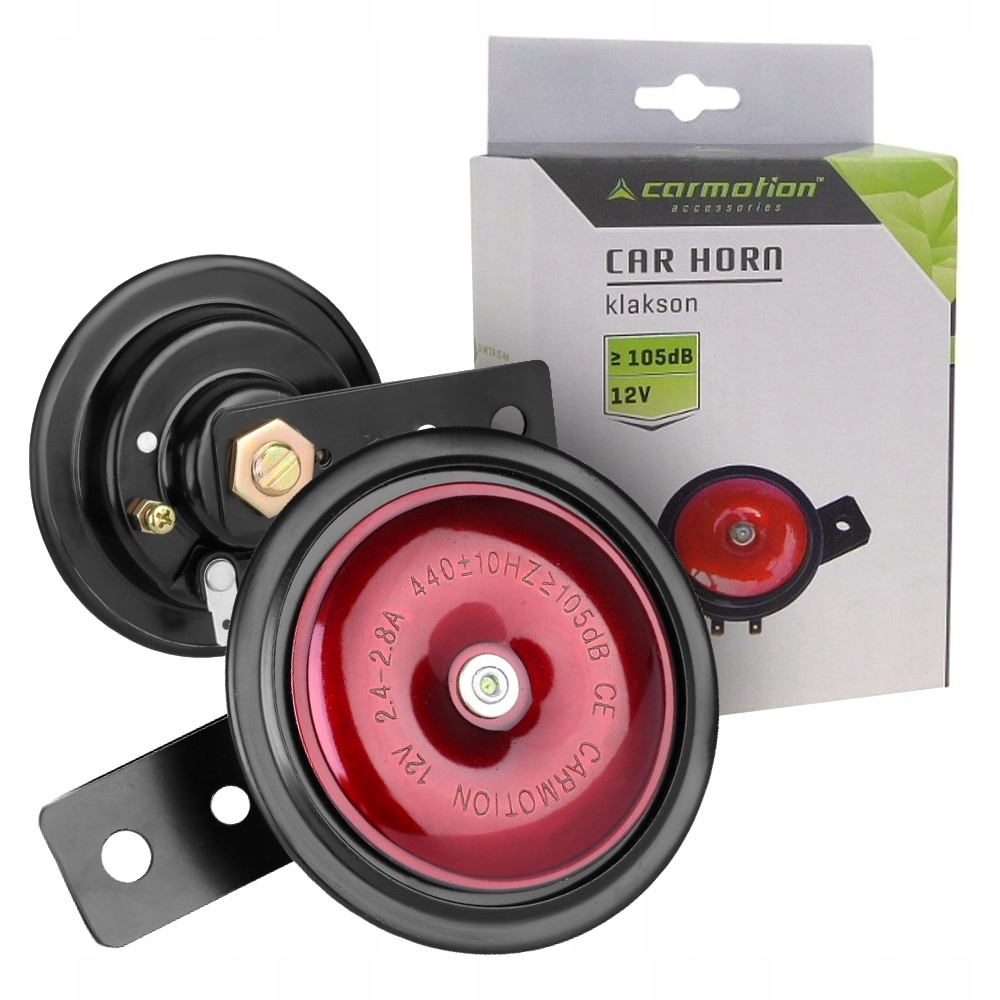 фото №1, Громкий клаксон автомобильный 12v, 105 db, fi 85mm