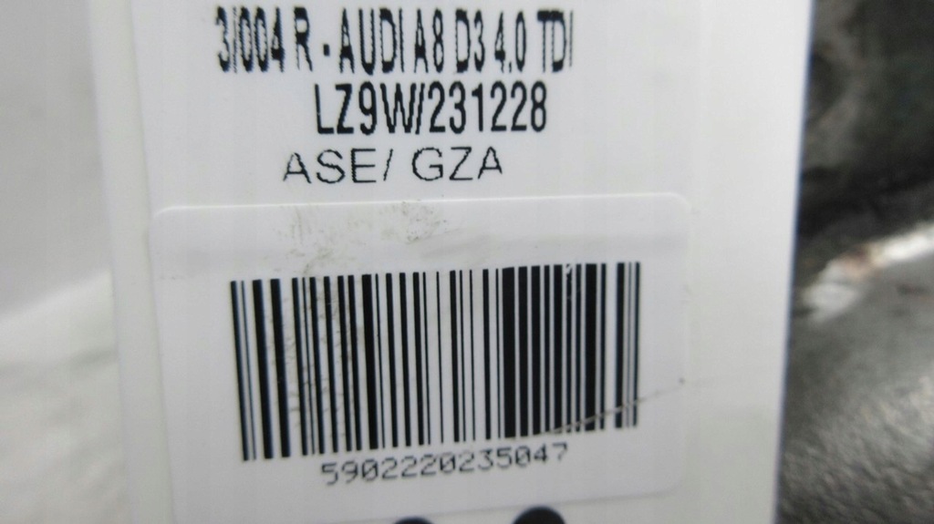 фото №7, Audi a8 d3 4.0 tdi 057145721g ліва турбонагнітач турбіна