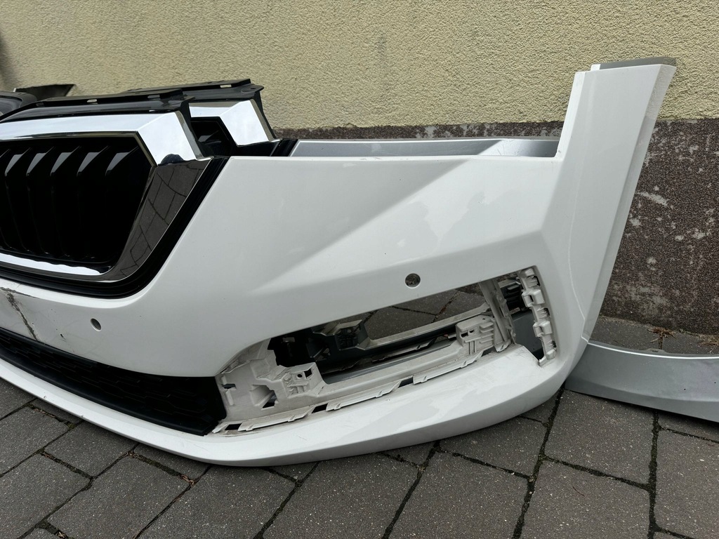 фото №10, Skoda scala 19- бампер лампа права крила лівий правий балка бампера перед