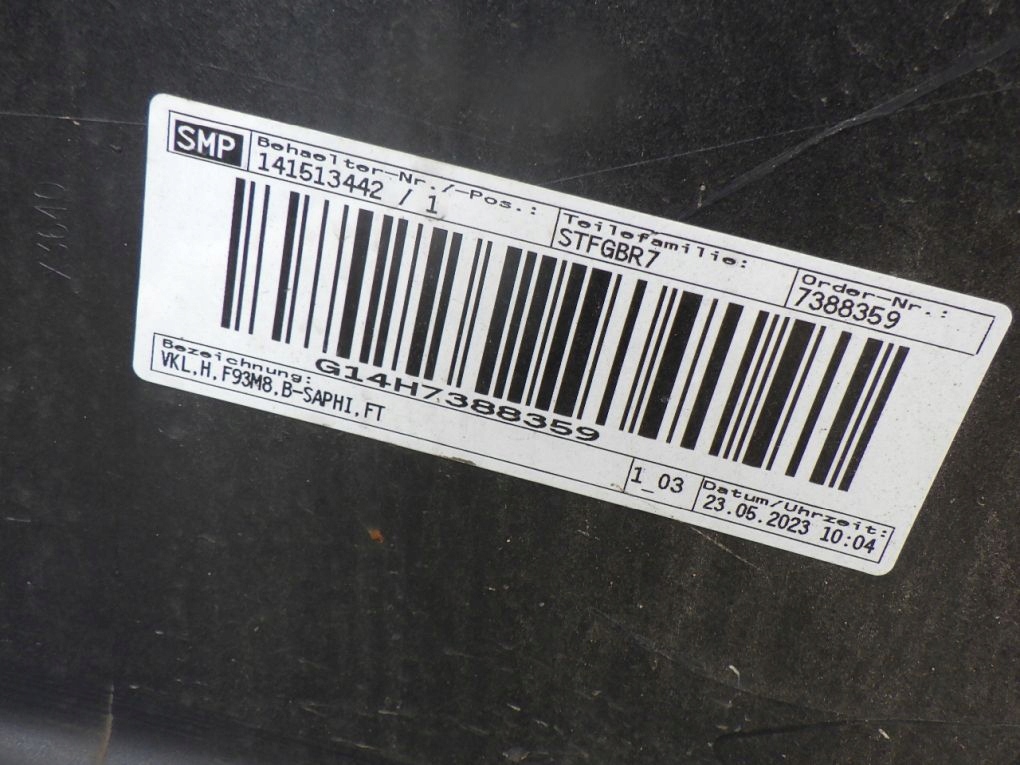 фото №11, Bmw 8 m8 f93 m power бампер задній