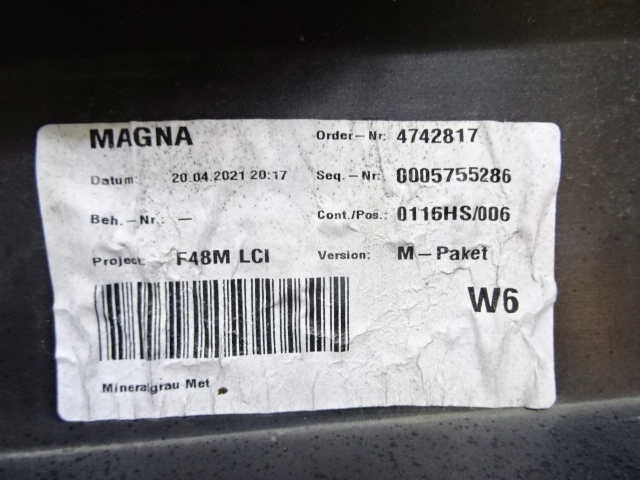 фото №13, Бампер перед bmw x1 f48 m-pakiet lci lift