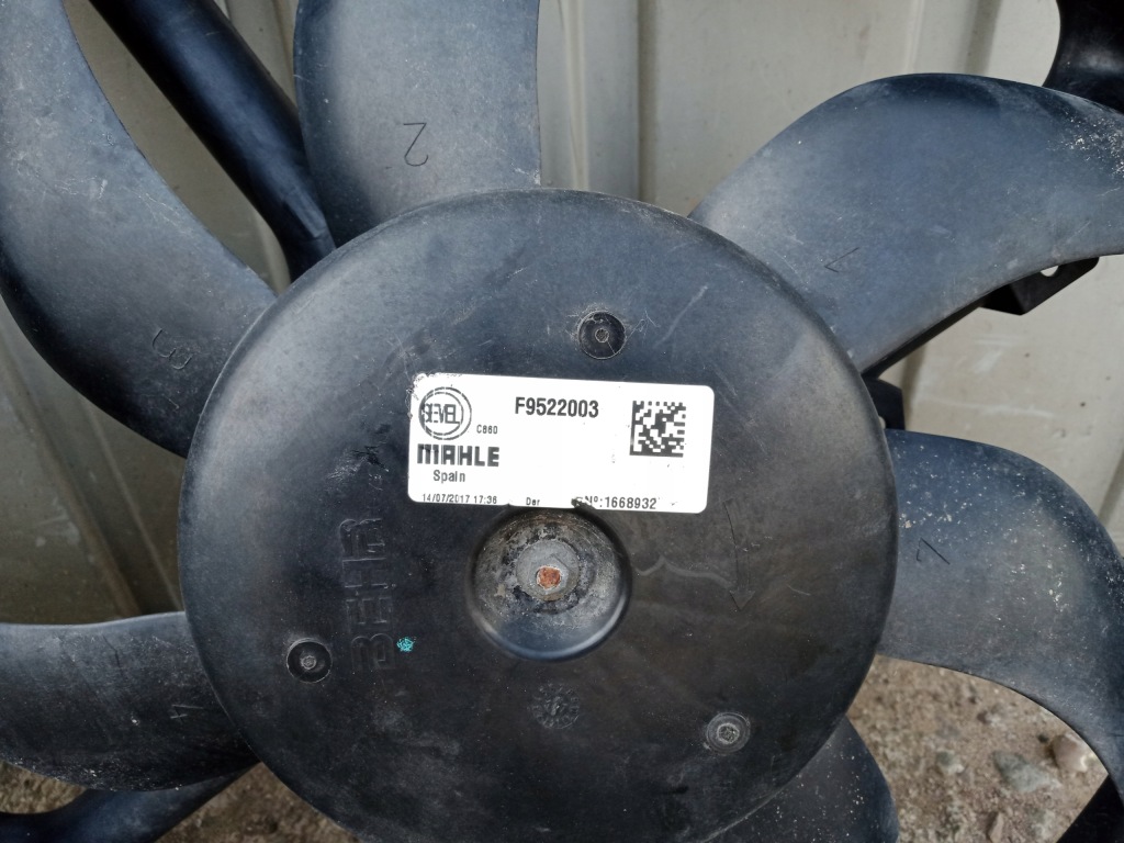 Ducato boxer jumper 3 iii вентилятор 1365649080 Оригінал