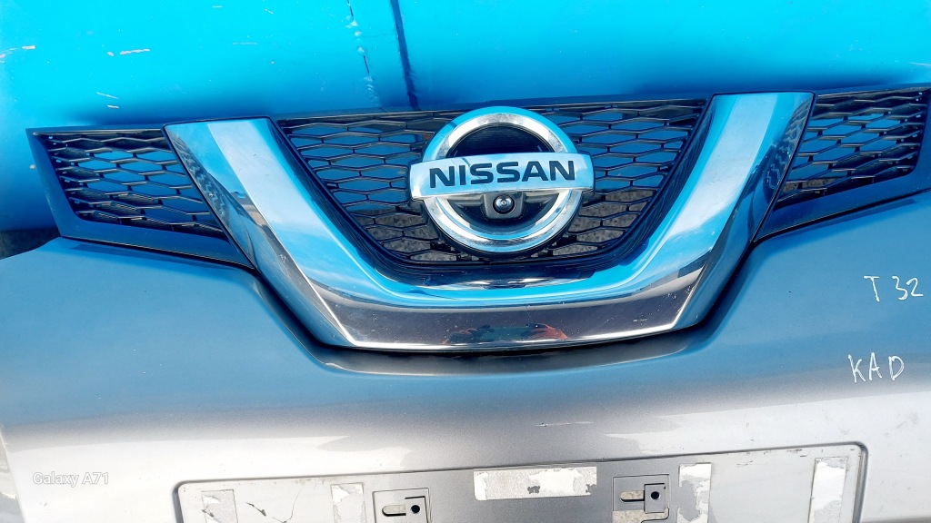 фото №11, Nissan x-trail t32 бампер перед передний kompletny камера kad