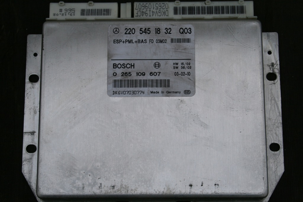 фото №1, Mercedes w220 блок керування esp