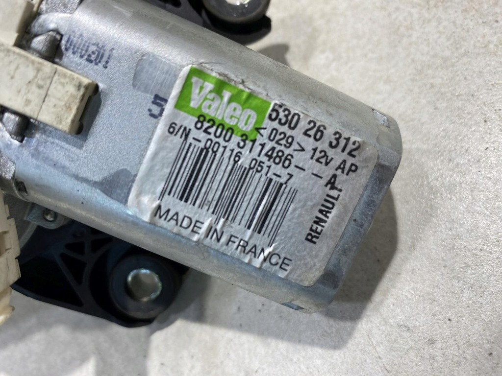 фото №6, Моторчик дворники задняя renault clio iii 8200311486