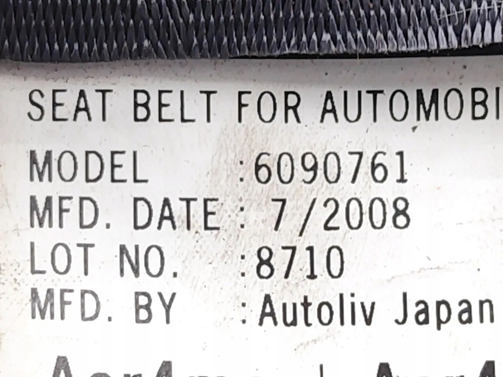 фото №7, Honda fr-v pas безпеки сидіння передній перед prawidłowy 2009 mpv