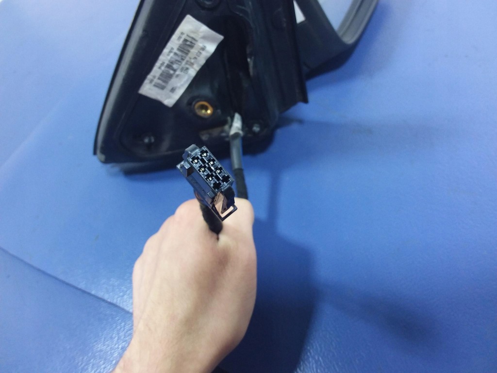 фото №5, Skoda fabia iii дзеркало праве 6 pin lf9e