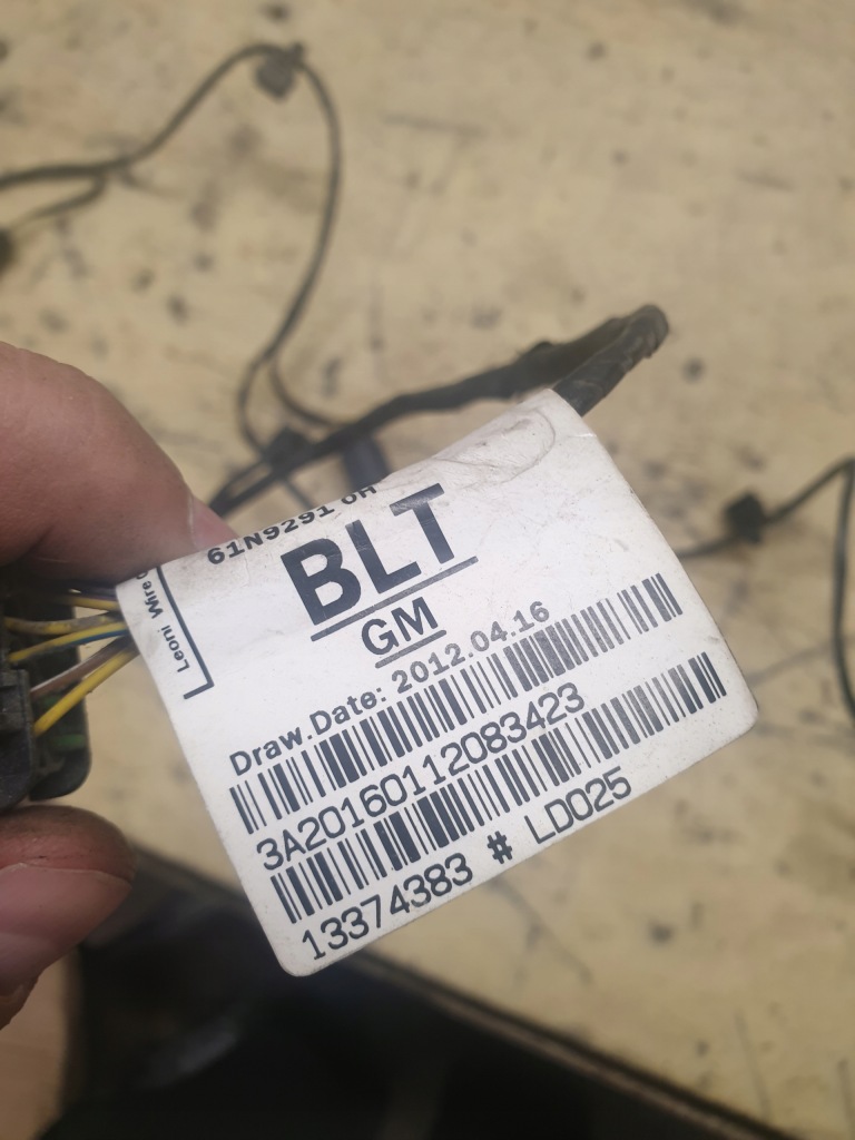 Opel astra j джгут електропроводка pdc бампера задні 13374383 blt Київ