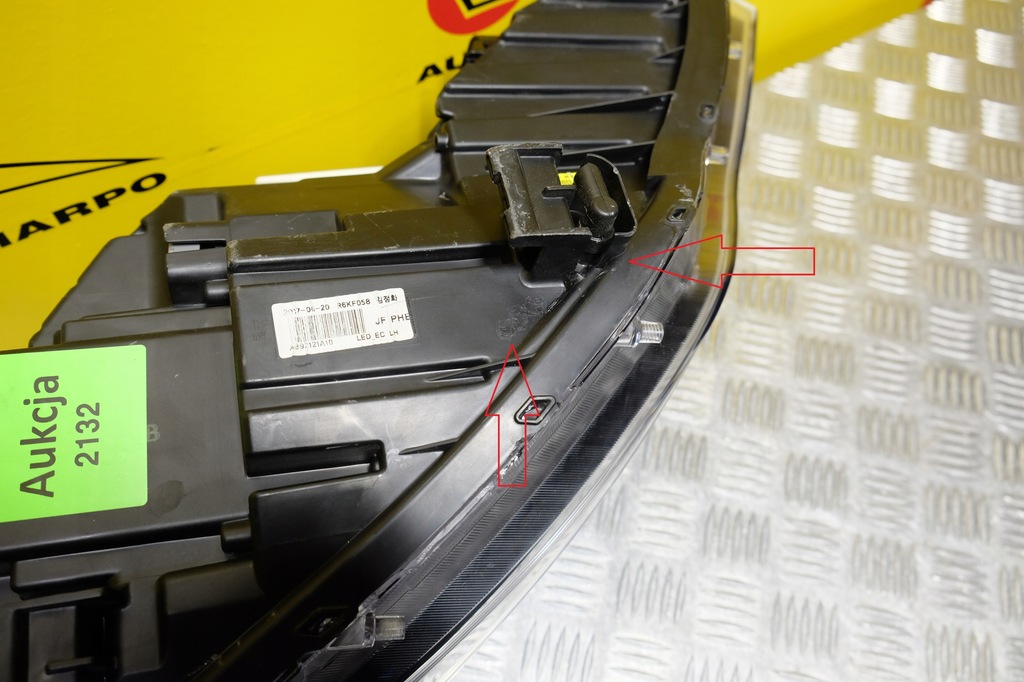 фото №13, Kia optima 2015 2016- фара лампа led light система левая eu