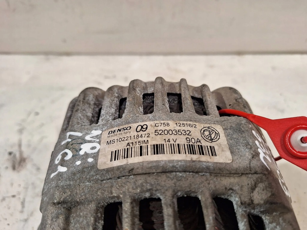 фото №7, Генератор denso 52003532 90a fiat panda iii 1.2 8v 12-