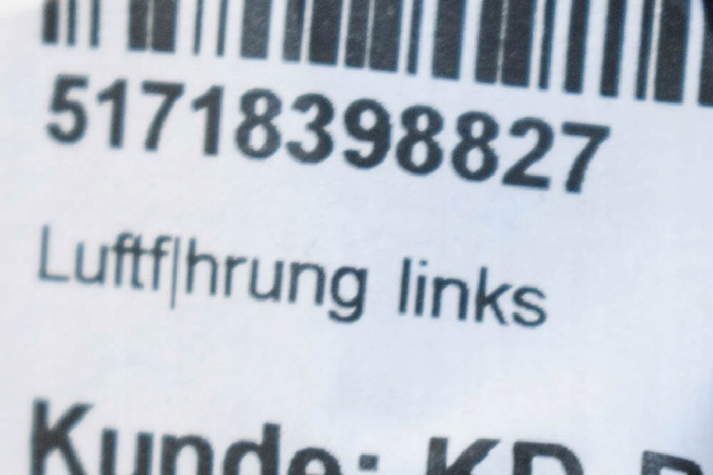 фото №6, Bmw z3 e36 внутрішній лівий канал повітря пластик 51718398827 8398827