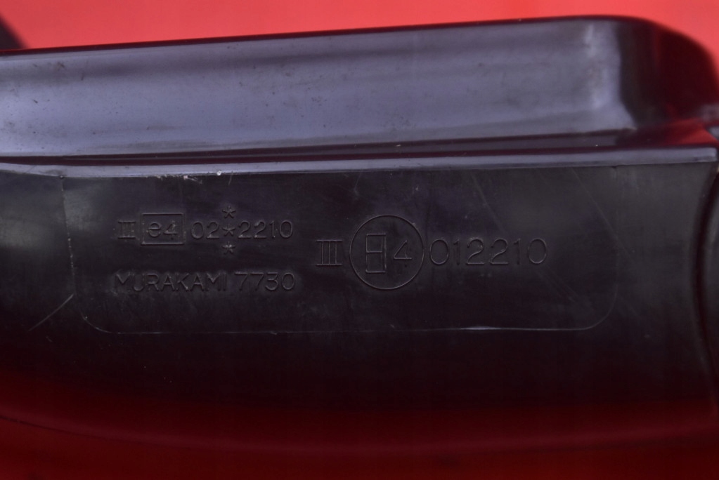 фото №7, Зеркало левая чёрные eu 012210 mitsubishi outlander 1 i 01-08 3 pin