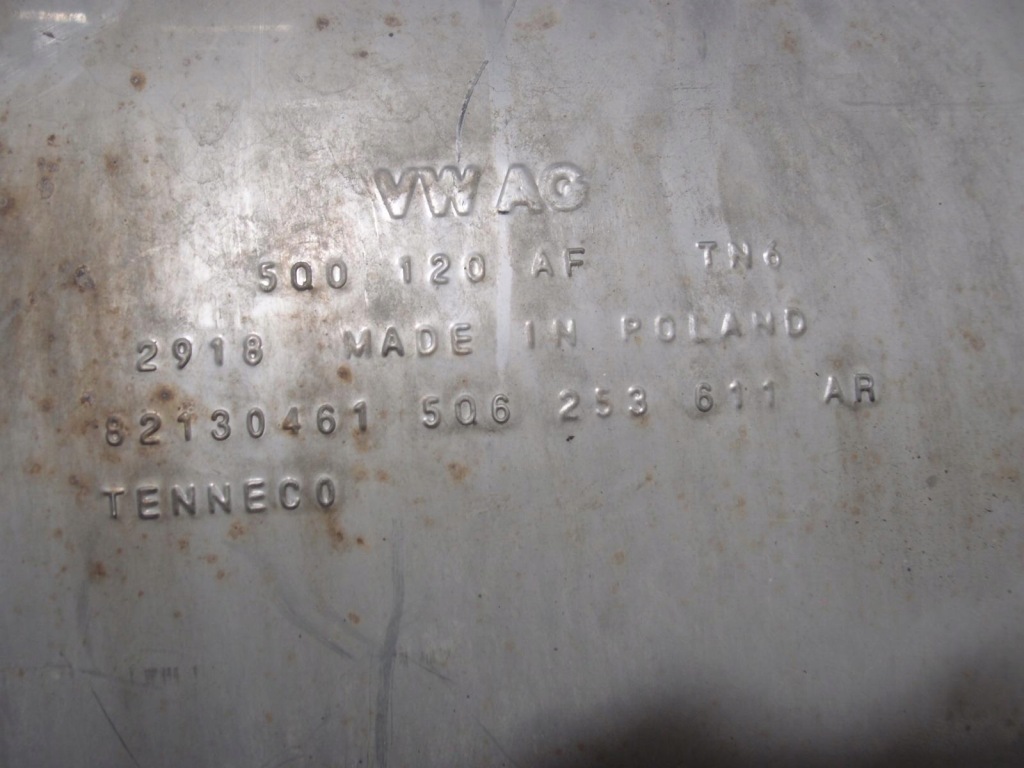 фото №6, Гаситель конечный vw golf vii 1.0 tsi 5q0120af