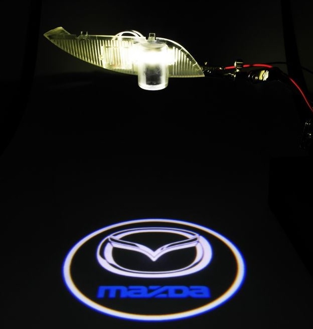 фото №3, Logo led фонари дверь x2 mazda 6 2003-2013 проектор