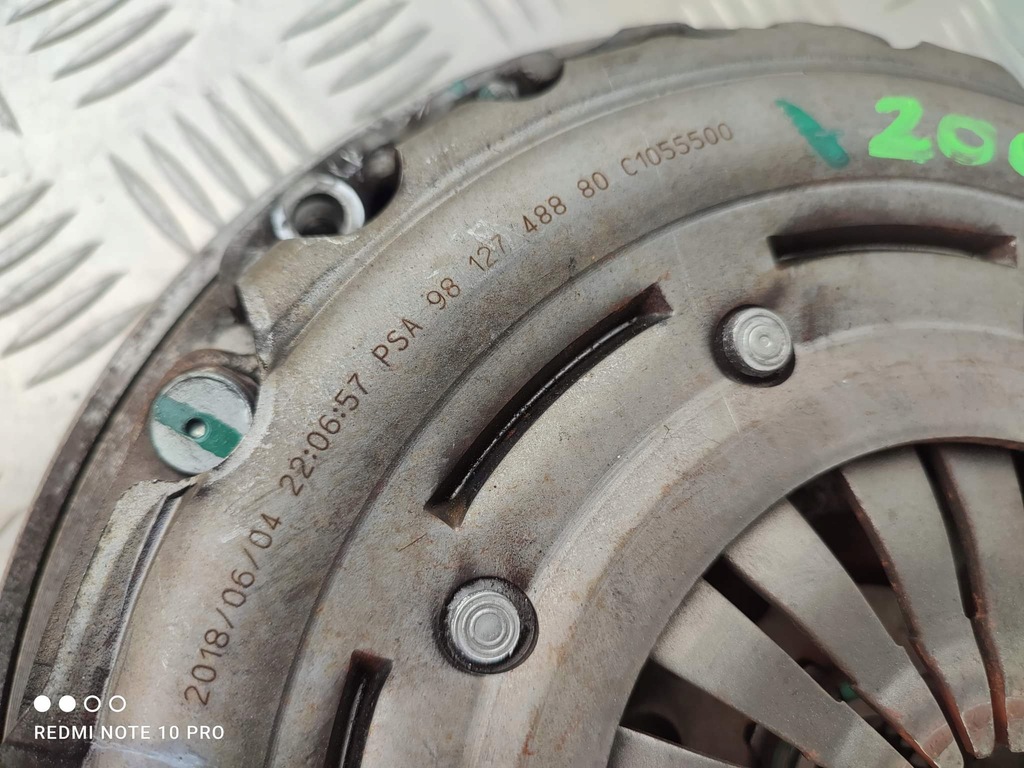 фото №6, Peugeot 2008 колесо двомасовий зчеплення 1.5 bhdi