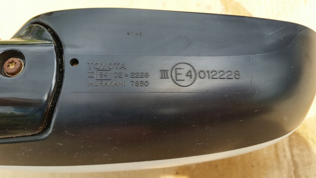 фото №7, Toyota avensis verso зеркало правое 7 pin eu